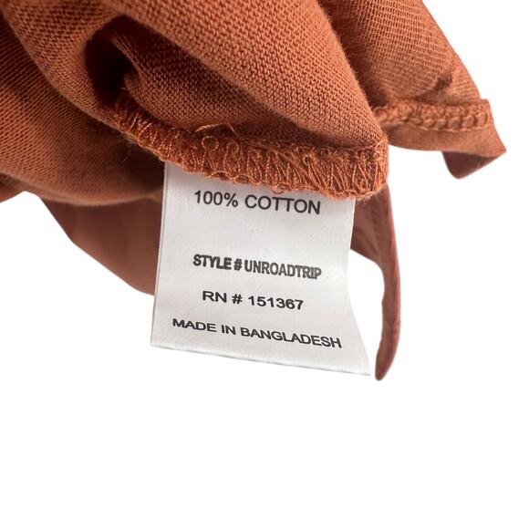 Urban Nation Road Trip, Take Me Somewhere T-shirt Womens 2X Orange Relaxed Crew - Picture 6 of 8